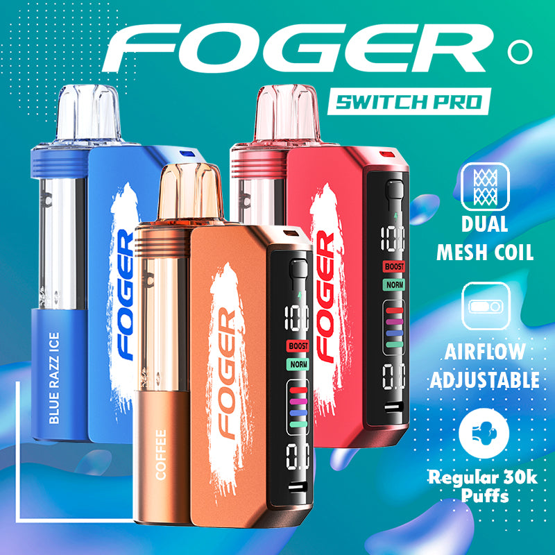 FOGER Switch 30K Pro Kit Disposable Vape Wholesale