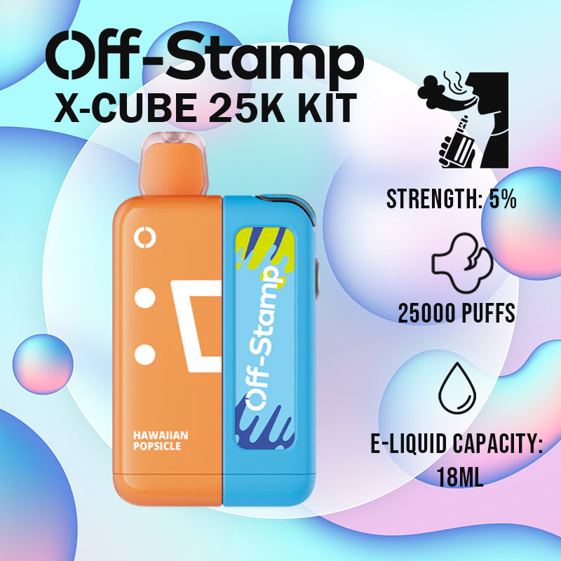 disposable vape|vape wholesale|vapes|disposables|Off Stamp x cube 25k kit |hawaiian popsicle