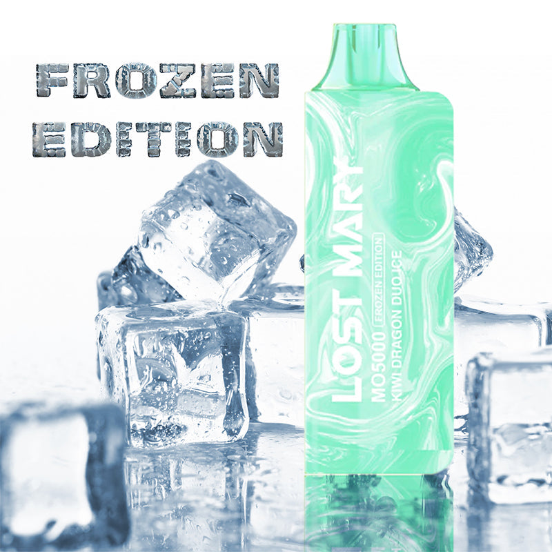 Vape Central Wholesale Lost Marry Mo5000 Frozen Edition| Disposable vape wholesale| Lost Mary MO5000 frozen vape wholesale| lost mary mo5000 frozen flavor kiwi dragon duo ice