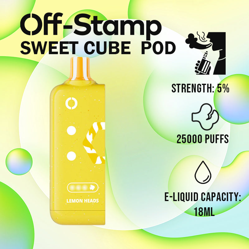 Off-Stamp X Cube 25K POD Classic & Sweet Disposable