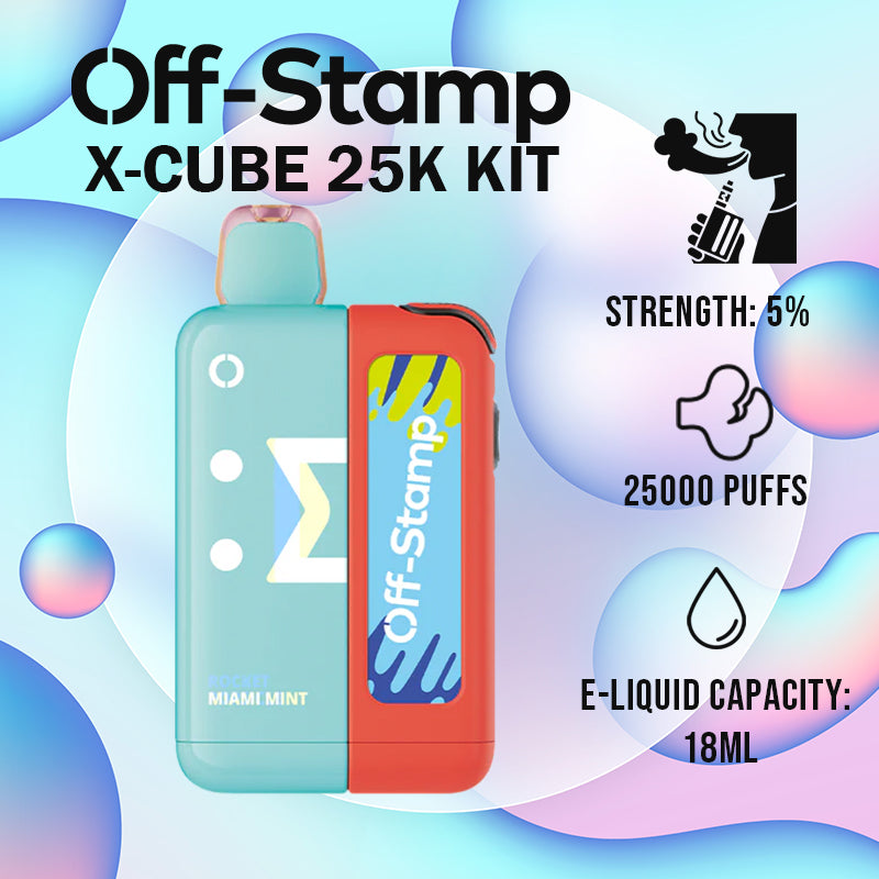 disposable vape|vape wholesale|vapes|disposables|Off Stamp x cube 25k kit |miami mint