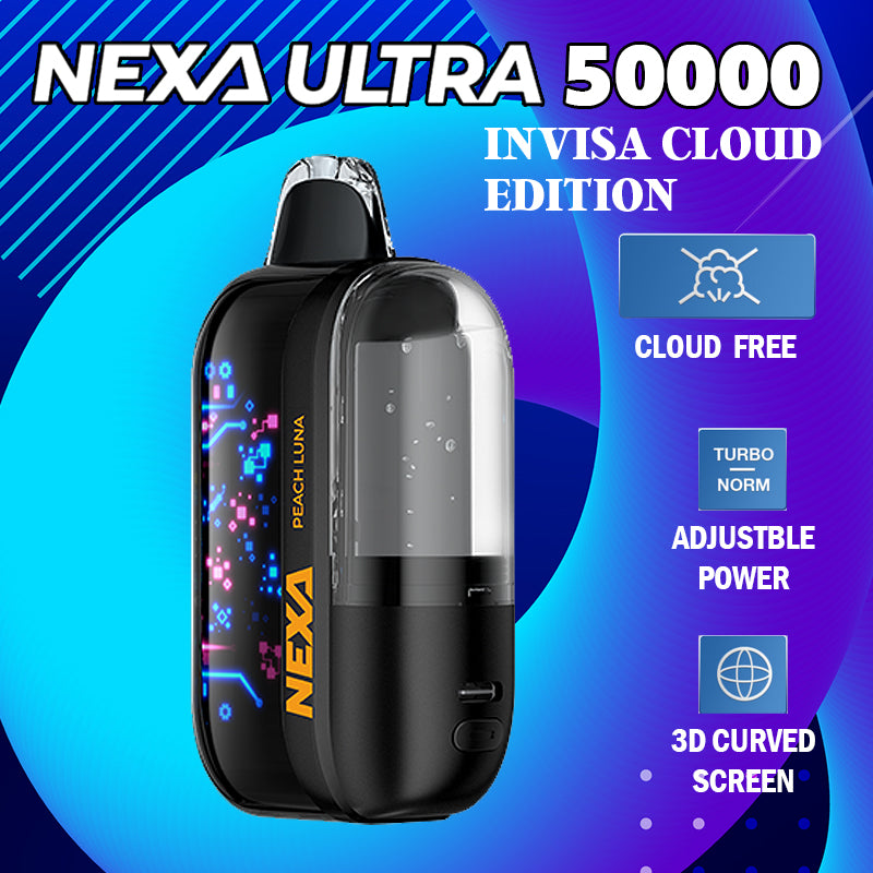 disposable vape|vape wholesale|vapes|disposables|nexa invisa cloud edition 50k|Peach Luna