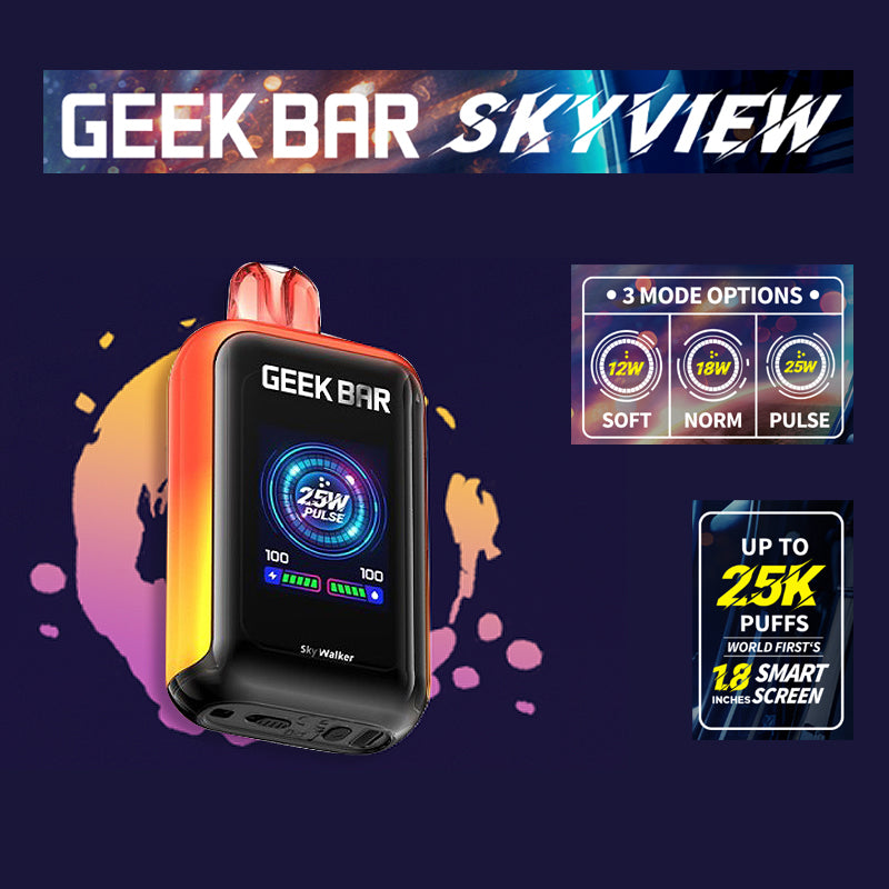 Geek Bar SkyView ||Vape central wholesale|disposable |Sky walker