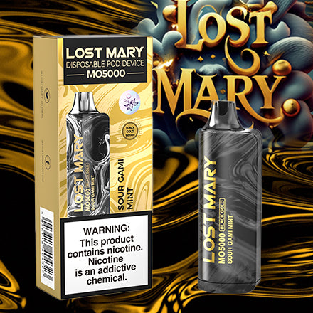 lost mary gold edition| vape central wholesale|disposable|sour gami mint