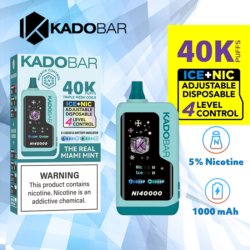 KadoBar NI40000 Puffs 5% Disposable Wholesale|Vape central wholesale|the real miami mint