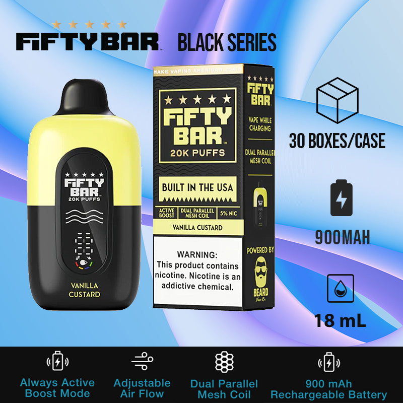 Fifty bar 20k |Vape central wholesale|disposable|wholesaler