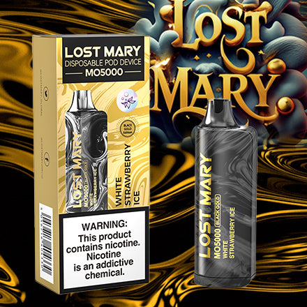 lost mary gold edition| vape central wholesale|disposable|white strawberry ice