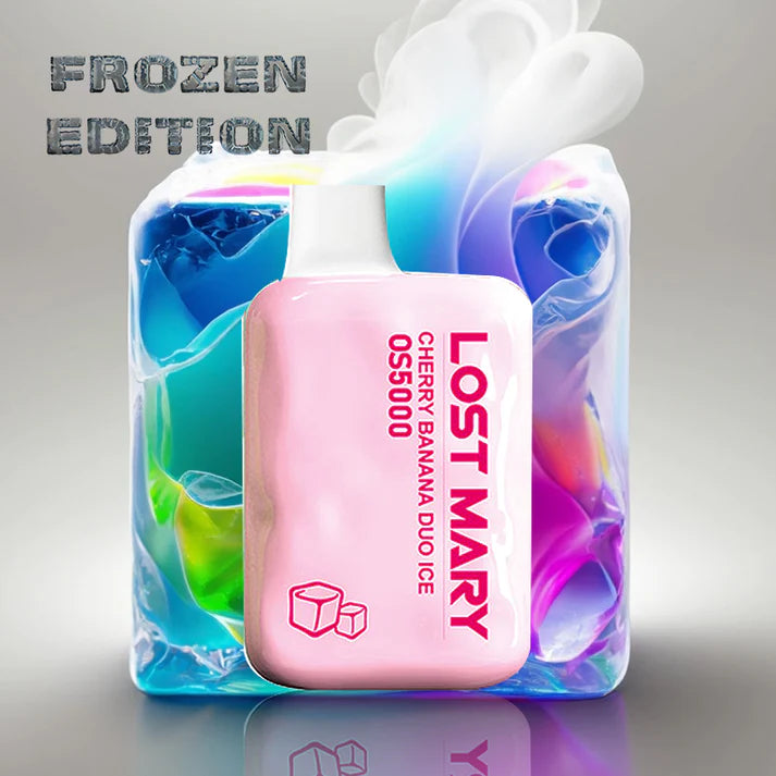 vape central wholesale| lost mary OS5000 frozen wholesale| wholesale vape| lost mary flavor cherry banana duo ice